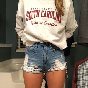 Signature 8 denim shorts